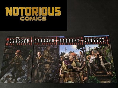 Crossed Plus One Hundred 1 2 3 4 Complete Comic Lot Run Set EXCELSIOR BIN