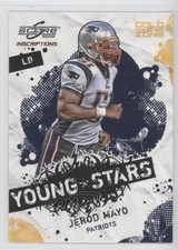 2009 Score Inscriptions Young Stars Gold Zone 33/50 Jerod Mayo #11 0a1