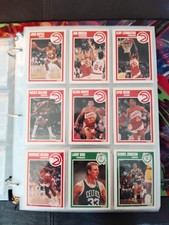 1989-90 Fleer Basketball Complete Set 1-168 N...