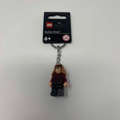 New LEGO 854241 Marvel Scarlet Witch Keychain Minifigure IN HAND + FAST SHIP - Image 1 of 2