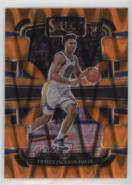 2023 Panini Select Concourse Orange Tectonic Prizm Trayce Jackson-Davis #84 19cx