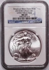 2015-West Point $1 American Silver Eagle MS69 Early Releases NGC Blue Label