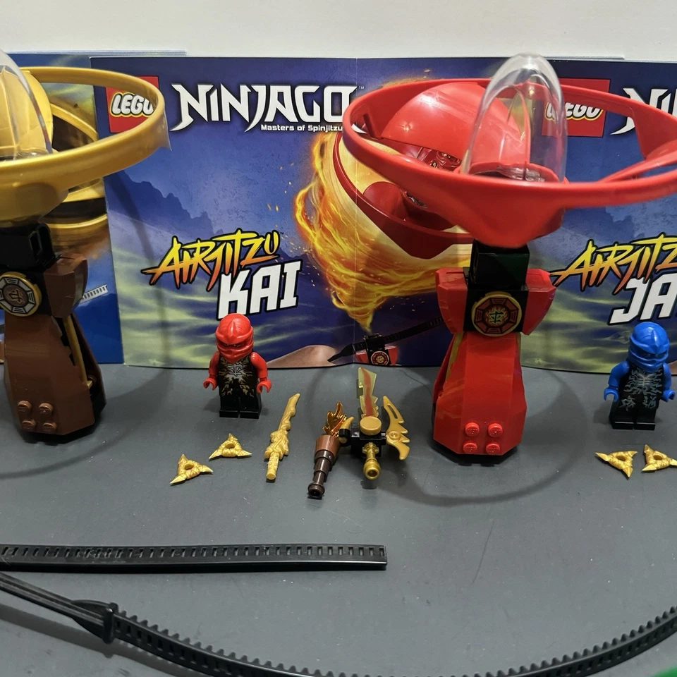 Complete Set Of 5 Used LEGO NINJAGO: Airjitzu Flyers Mint Condition - Image 3 of 4