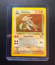 NM Wizards of the Coast Pokemon TCG Fossil Kabutops 9/62 Holo Rare English 1999
