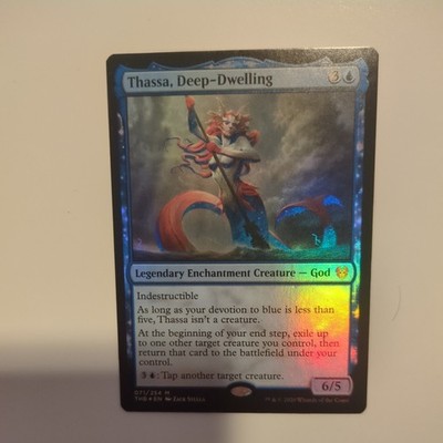 MTG Thassa, Deep-Dwelling Theros Beyond Death Foil