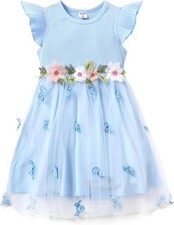 Girl's Tulle Dress Tutu Party Birthday Poster Formal Fancy