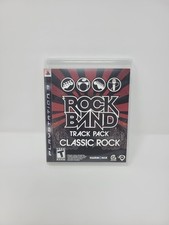 Rock Band Track Pack: Classic Rock Sony PlayStation 3 2009 PS3 Tested No Manual