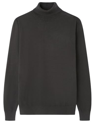 Herren Pullover Gg12 Strick Turtle Neck Schwarz XL Von Springfield-image
