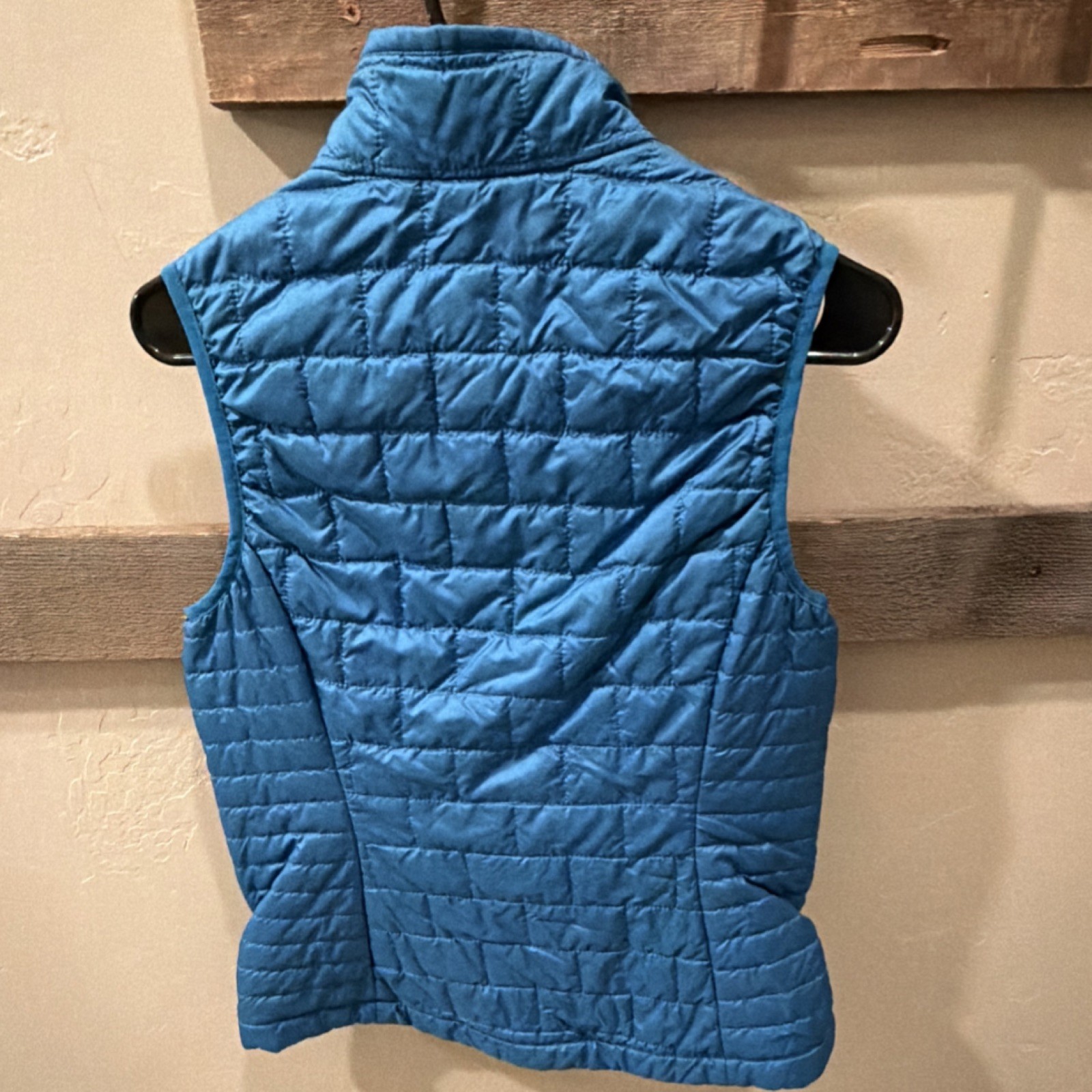 Patagonia Women's Blue Quilted Full Zip Vest Medium Outdoor Casual thumbnail 4