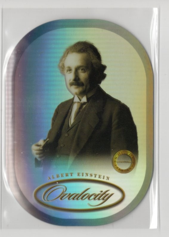 2025 Pieces of the Past Inventors Edition Albert Einstein Ovalocity SP #I-561