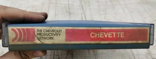 Chevrolet Dealer Sales Training Chevette Technicolor Tape