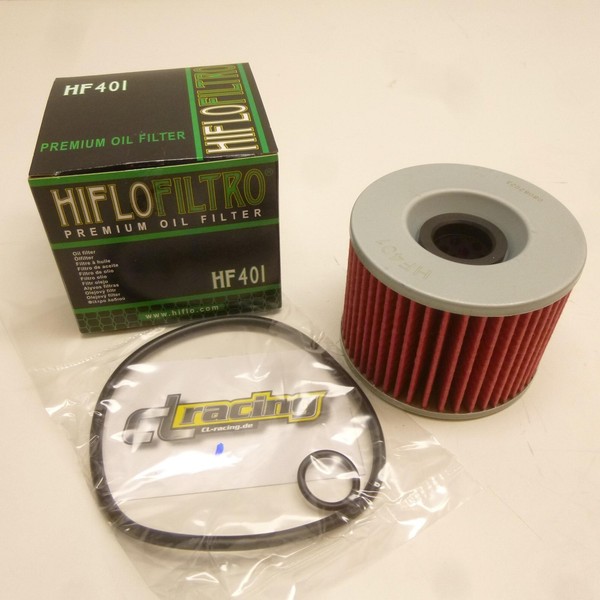 Hiflo HF401 ÖLfilter Oilfilter Passt An Benelli Passt An Honda Passt An Kawasaki-image