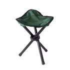 Tragbarer 3 Bein Campinghocker Faltbar Canvas Outdoor Angeln Sitz