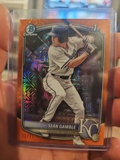 Sean Gamble 1st Bowman /25 Mojo