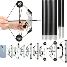 Stainless Steel 8.6 Bow for Target Shooting and Archery Gift for Ages 15