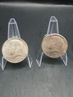***2 JOHN F KENNEDY SILVER HALF DOLLARS-1967***