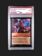 2024 DISNEY LORCANA EN P2-PROMO EVENT EXCLUSIVE KRISTOFF - REINDEER KEEPER PSA 9