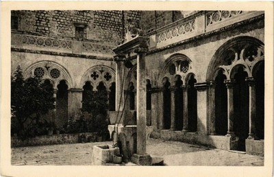 CPA CROATIA DUBROVNIK - RAGUSA Dans le couvent de Dominicains (571267)