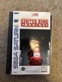 Center Ring Boxing Sega Saturn CIB Complete w/ Manual Reg Card Great Condition