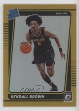 2022-23 Panini Chronicles Draft Picks Gold /10 Kendall Brown #16 1pe9
