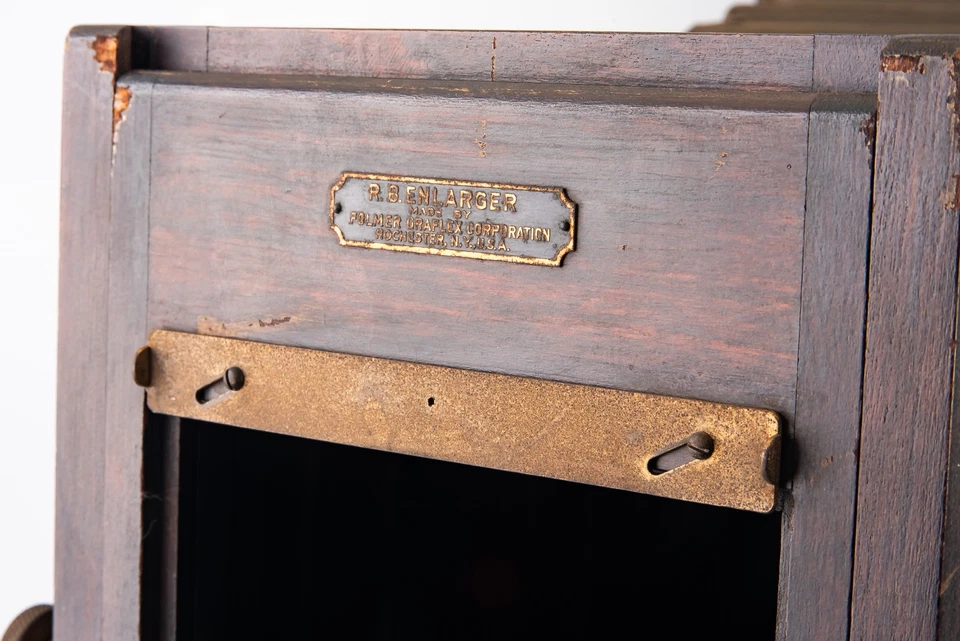 Ampliación de cámara Folmer Graflex R. B. 8x10 antiguo cuarto oscuro ampliador de fotos V25 Foto 4 de 4