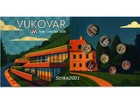 NEW!!! Euro CROATIA 2026 Official Folder 8 Coins FDC VUKOVAR NEW!!!