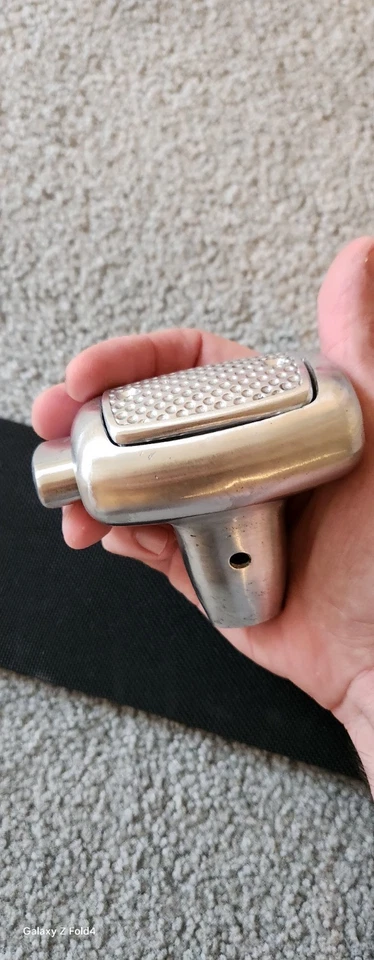 Perilla de cambio de aluminio Land Rover Discovery 1 hecha a mano Foto 2 de 4