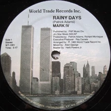 Mark IV - Rainy Days (12") (Very Good Plus (VG+)) - 3690970192