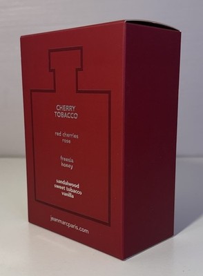 Cherry Tobacco by Jean Marc Paris Eau De Parfum For Him Spray 3.4 OZ /  100ML NEW