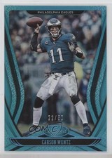 2020 Certified Mirror Teal 22/50 Carson Wentz #96 g2u