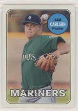 2018 Topps Heritage Minor League Edition Team Color Change 7/25 Sam Carlson 8d2