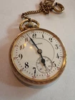 Hamilton 950 23 Jewel Antique Pocket Watch 10K Rolled Gold Plated - FOR PARTS