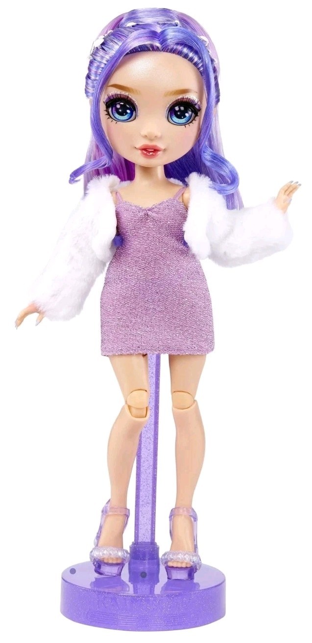 Детская кукла Rainbow High Project Rainbow Runway Violet Willow Fashion Doll. 2023 MGA. New — фото 3