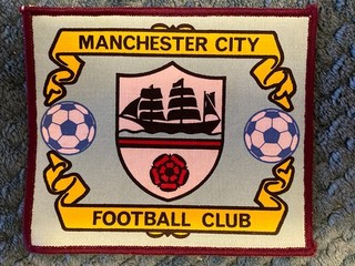 1980's Sew On Patch Manchester City
