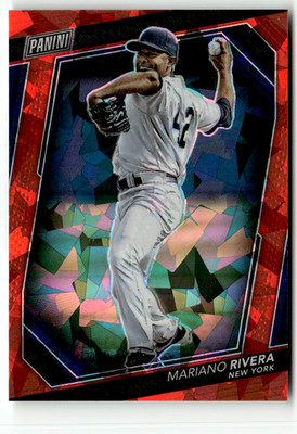 Panini The National MLB 2023 No. 53 Mariano Rivera Red Ice Prizm 188/199