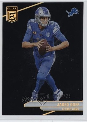 2024 Panini Donruss Elite Black 14/25 Jared Goff #15 1jb0