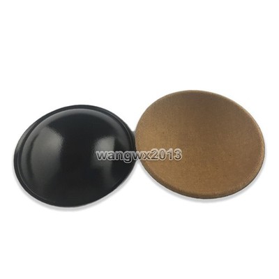 2x 54mm Speaker Rubber Dust Cap Woofer Bass Dome Cone Cover Speaker Repair Part 