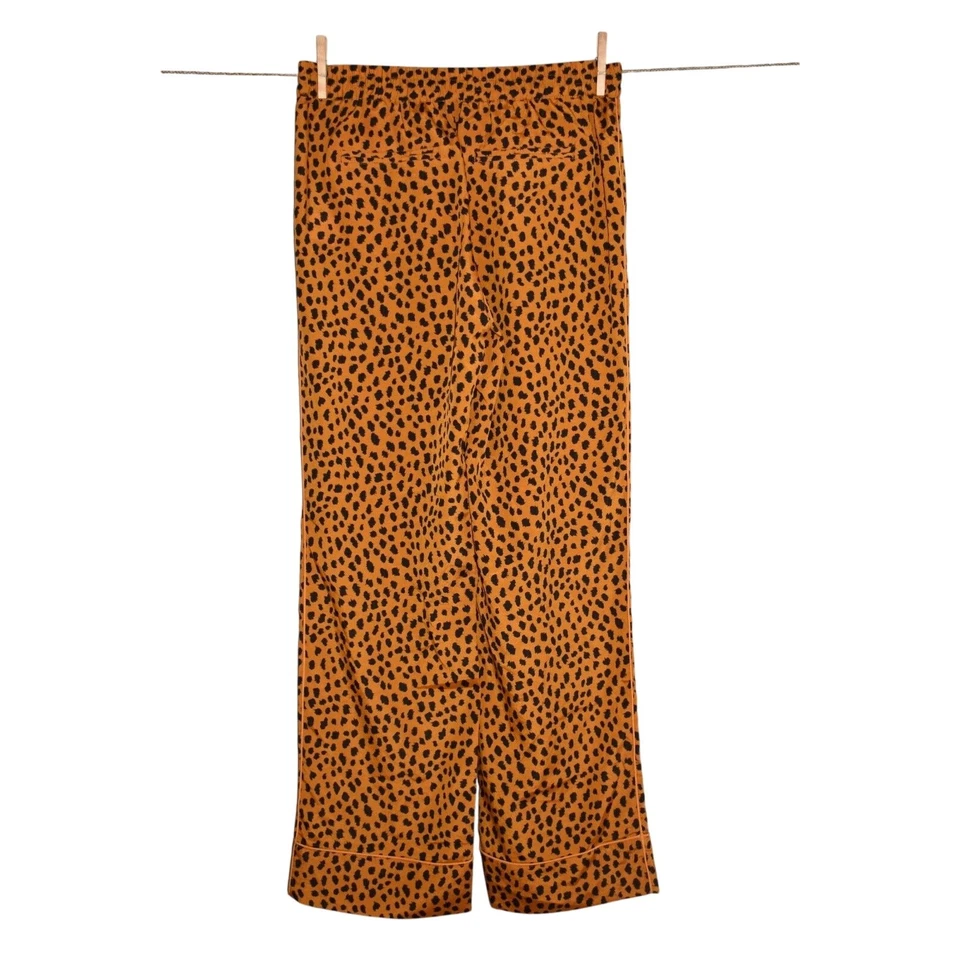 Pantalones JOIE NUEVOS $298 Pull-On Daltona Estampados con Cordón en Cobre Pequeños Foto 4 de 4