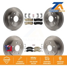 Front Rear Ceramic Pad And Brake Rotor Kit For GMC Savana 2500 Chevrolet Express