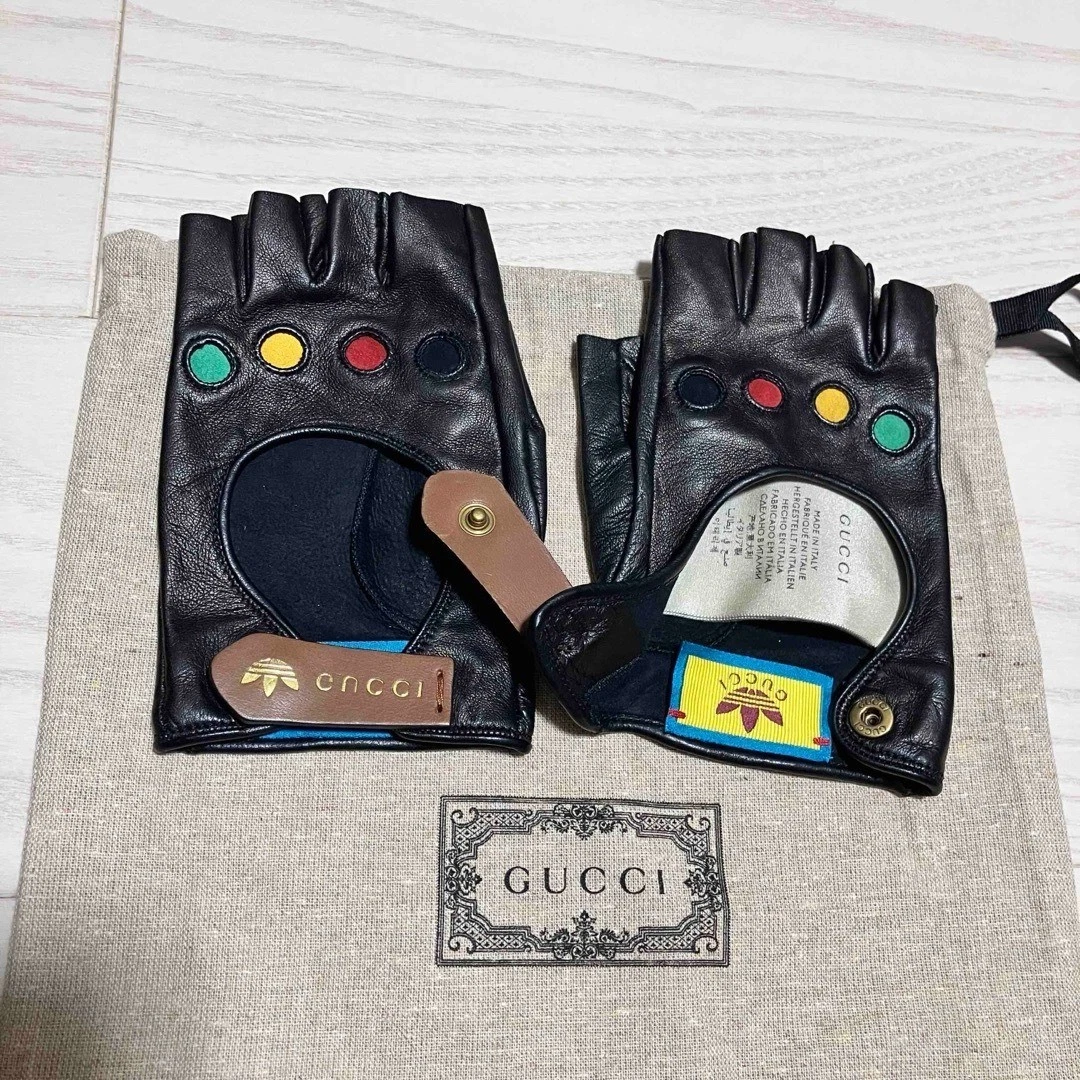 Gucci Leather Black Gloves & Mittens for Women for sale | eBay