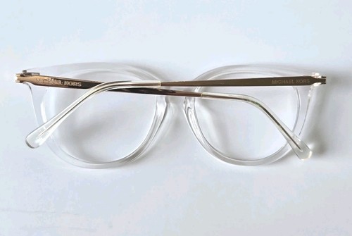 MICHAEL KORS MK4074 QUINTANA 3050 EYEGLASSES FRAMES CLEAR GOLD ROUND 51-16-140 - Picture 2 of 10