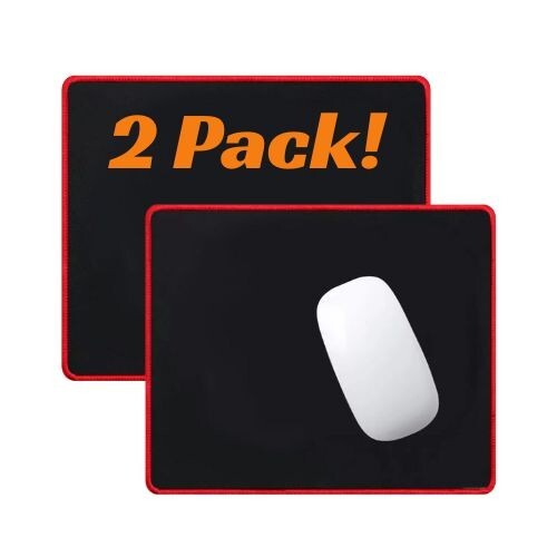 2x Mauspad Mauspad Qualität Dickes Leder Rutschfest Schaumstoff PC Computer Laptop - Bild 9 von 10