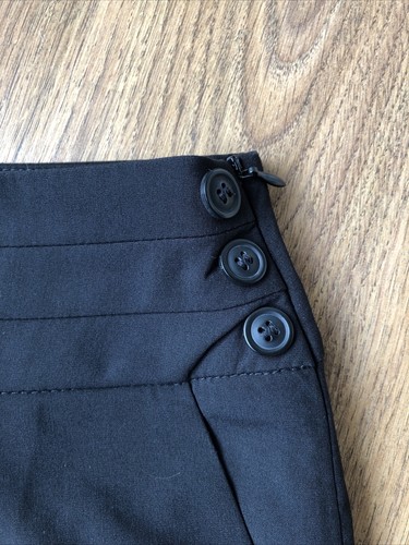 Cider BLACK TROUSERS SIZE 1XL 3 BUTTONS & ZIPPER ON THE SIDE NEW WITH TAGS ON - Picture 7 of 20