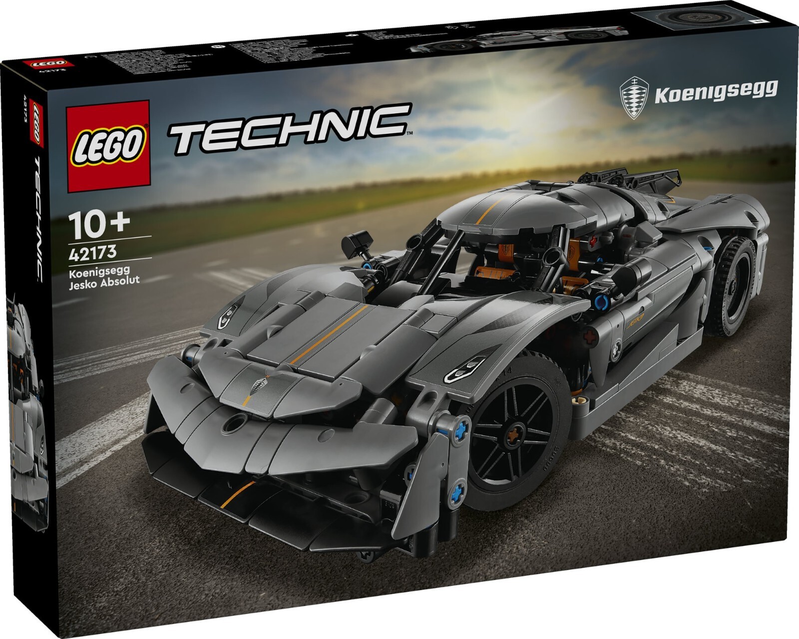 [PRE ORDER] - LEGO 42173 - TECHNIC HYPERCAR KOENIGSEGG JESKO ABSOLUT GRIGIA