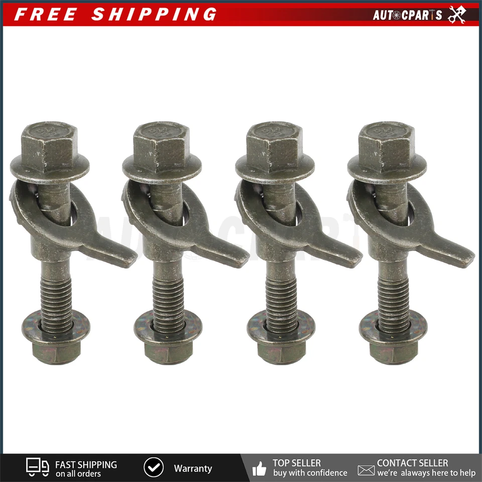 4x Kits de alineación de corrección de inclinación ajustables de 12 mm para Cadillac Catera ELR Foto 4 de 4