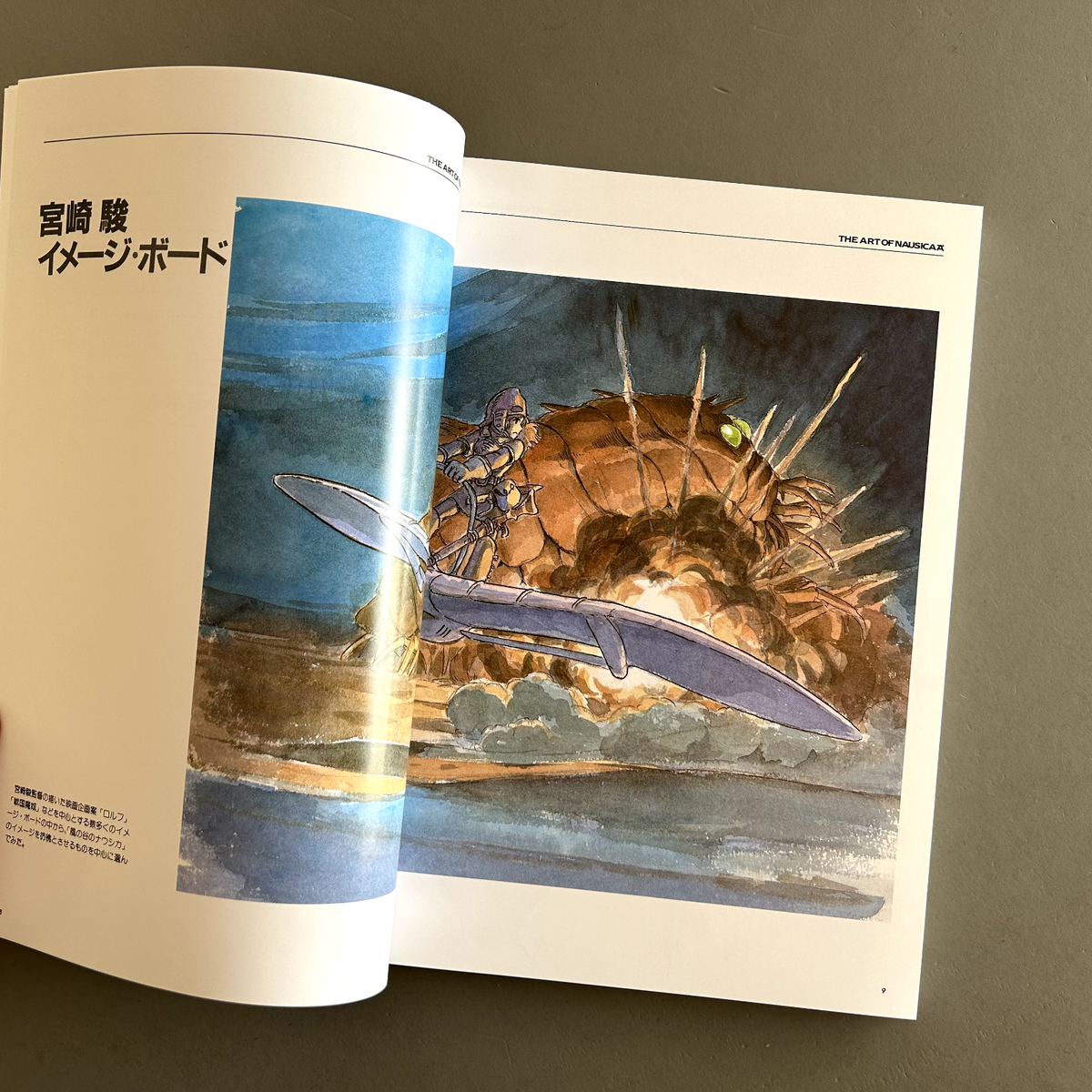 The Art of Nausicaä of the Valley of the Wind - Studio Ghibli Art