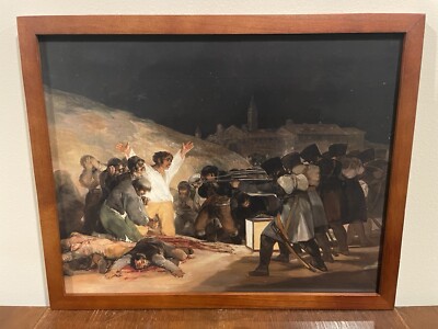 Francisco de Goya Third of May 1808 Framed Print 12x15 Tres de Mayo Wall Art