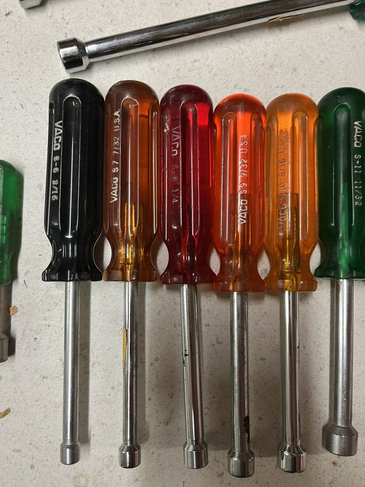 Vaco Nut Drivers12 pcs.Made in the USAHollow Shaft eBay