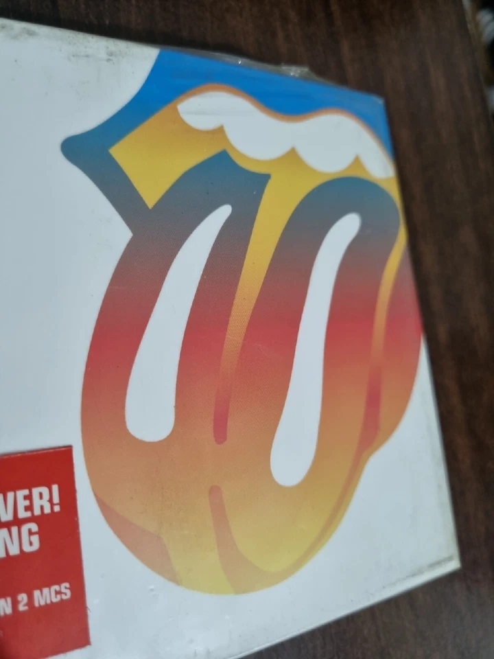 Rolling Stones Forty Licks Audio Cassette INDIA IMPORT SEALED Mint - Image 3 of 4