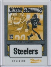 NAJEE HARRIS Steelers 2021 Panini Classics Premium Classic Beginnings Chrome RC
